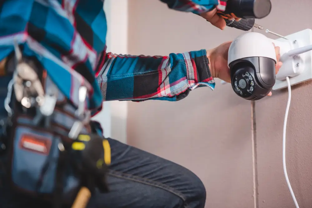Installation vidéosurveillance professionnelle